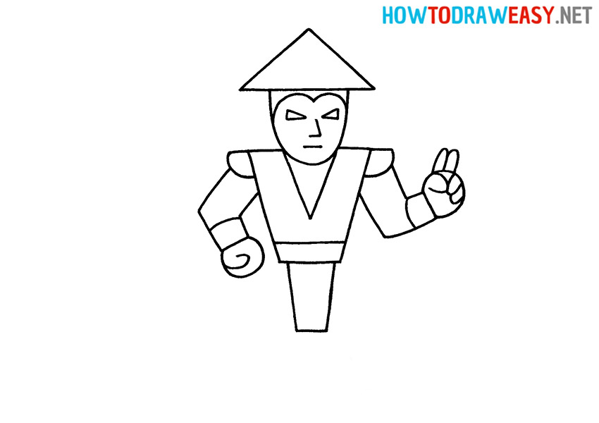 How to Draw Mortal Kombat Character