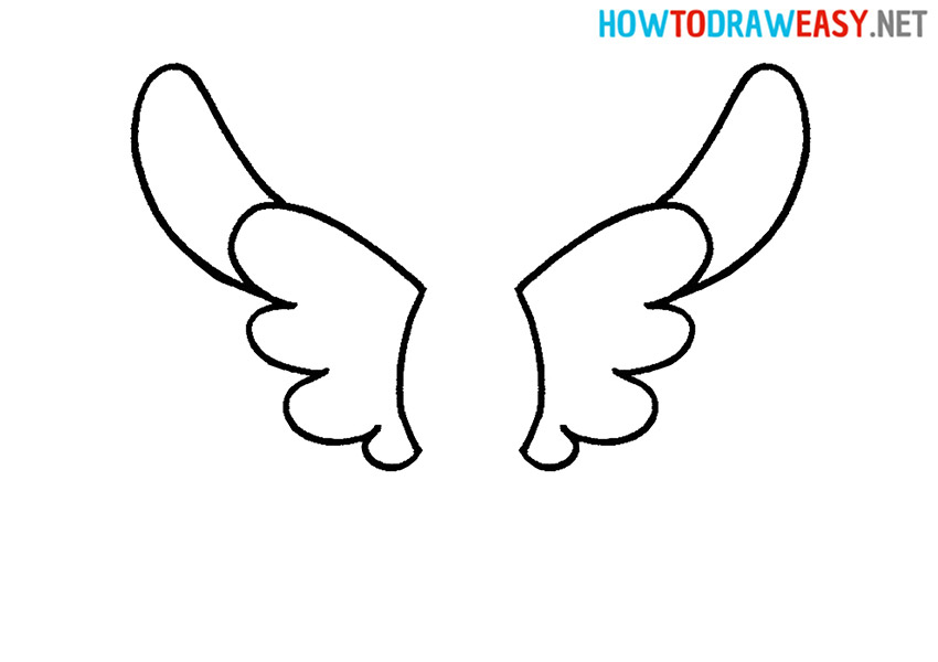 How to Draw Pegasus Wings