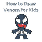 How to Draw Venom for Kids