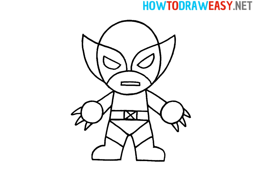 How to Draw Wolverine Easy