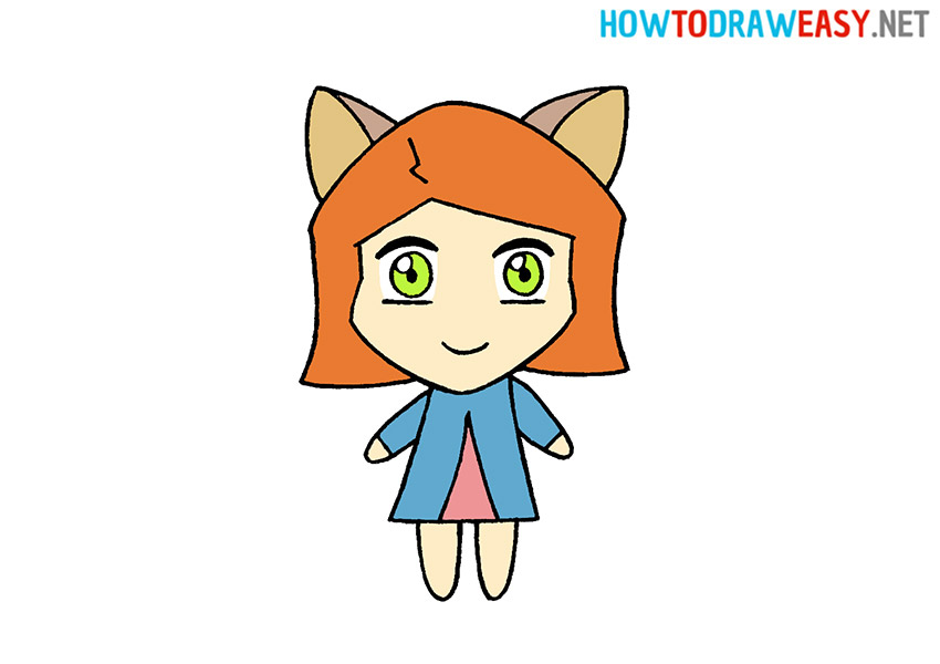 How to Draw a Chibi Girl