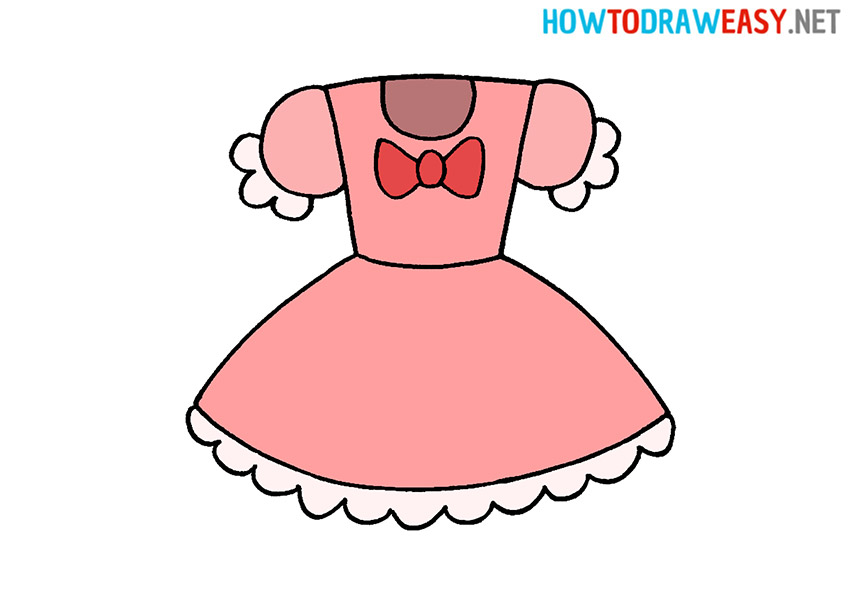 How to Draw a Dress