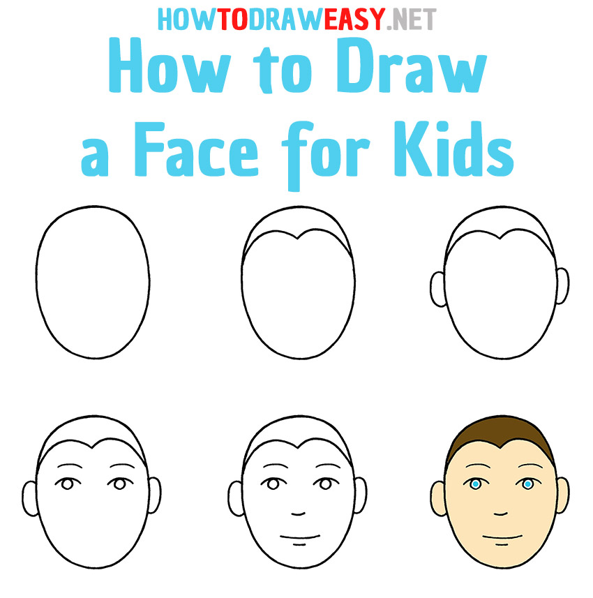 How to Draw a Face Step by Step