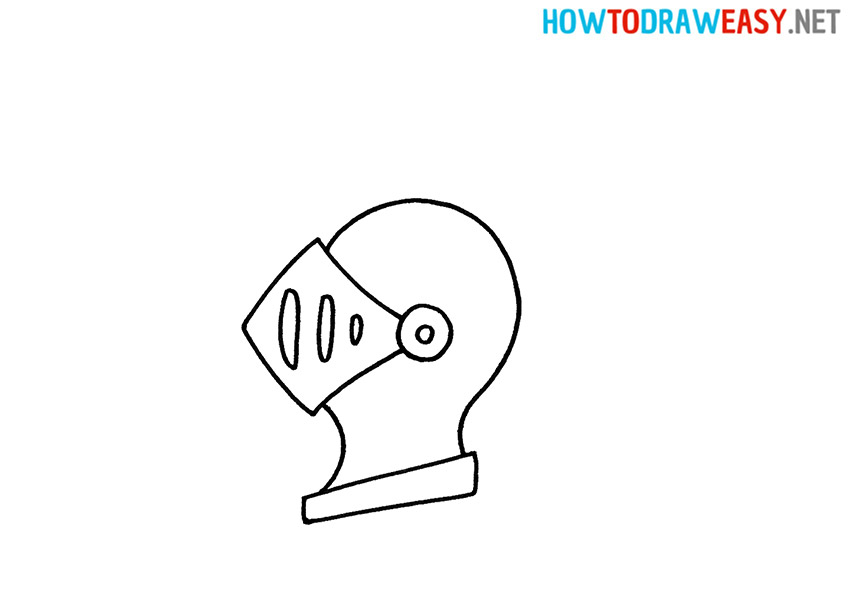 How to Draw a Knight Head