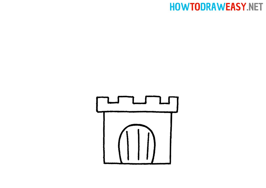 How to Draw a Princess Castle
