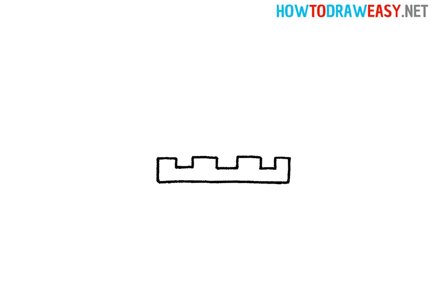 How to Draw a Sand Castle