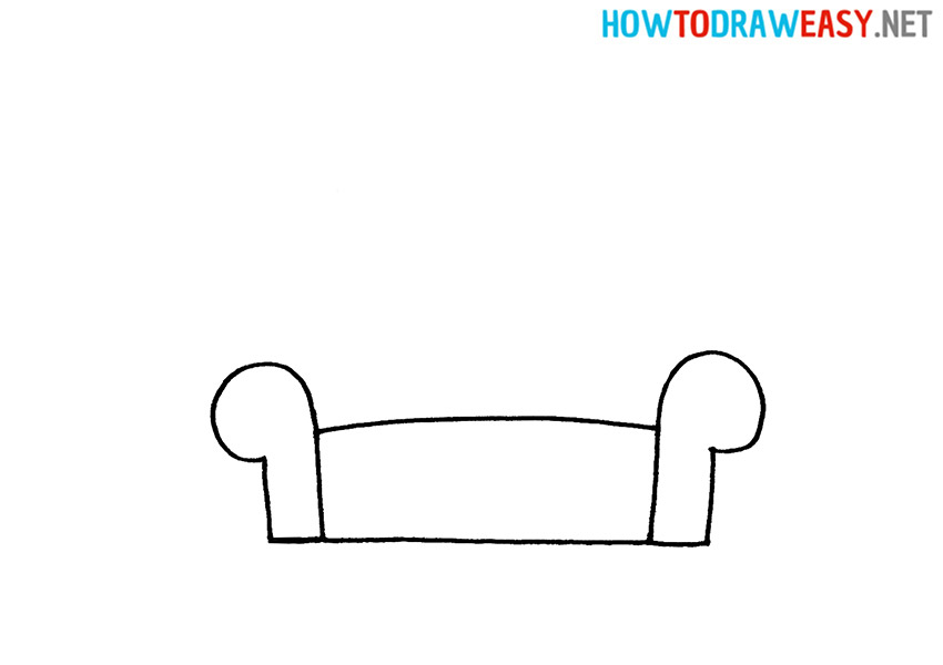How to Draw a Simple Armchair