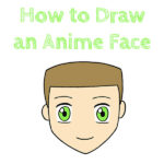 How to Draw an Anime Face for Kids