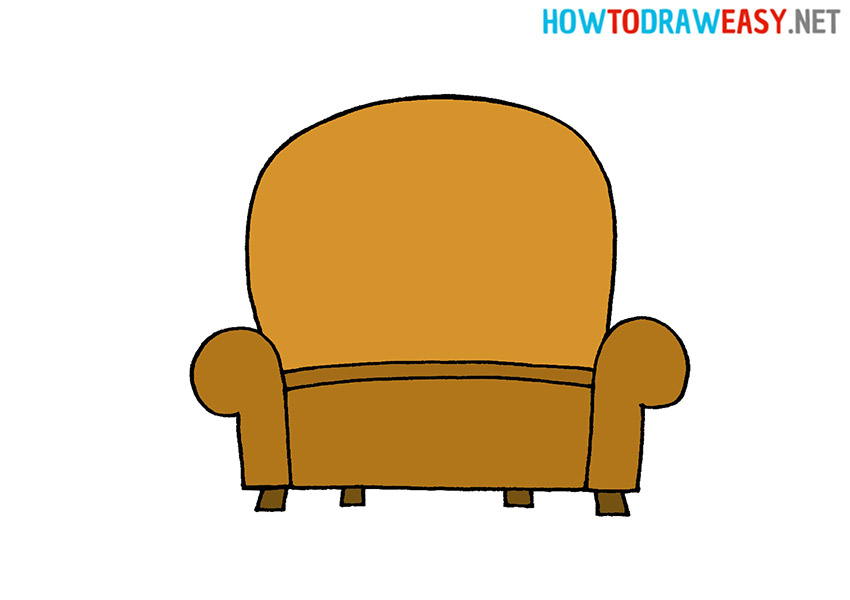 How to Draw an Armchair