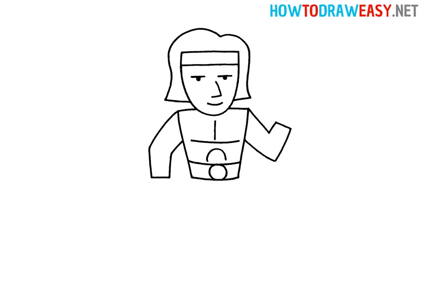 How to Sketch Liu Kang