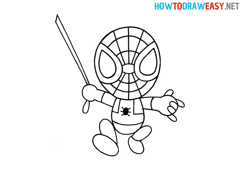 Spiderman How to Draw