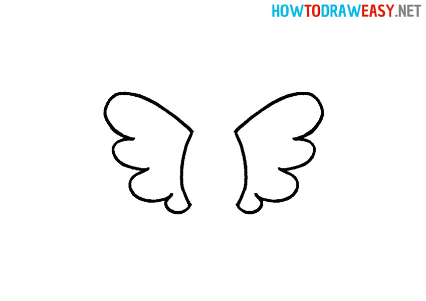 Wings Easy Drawing