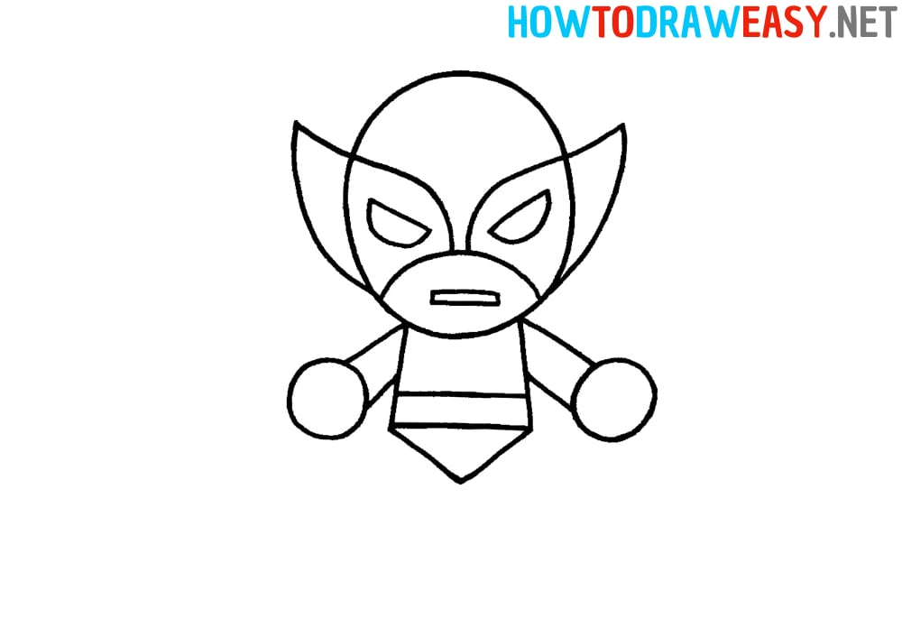 Wolverine Drawing Tutorial