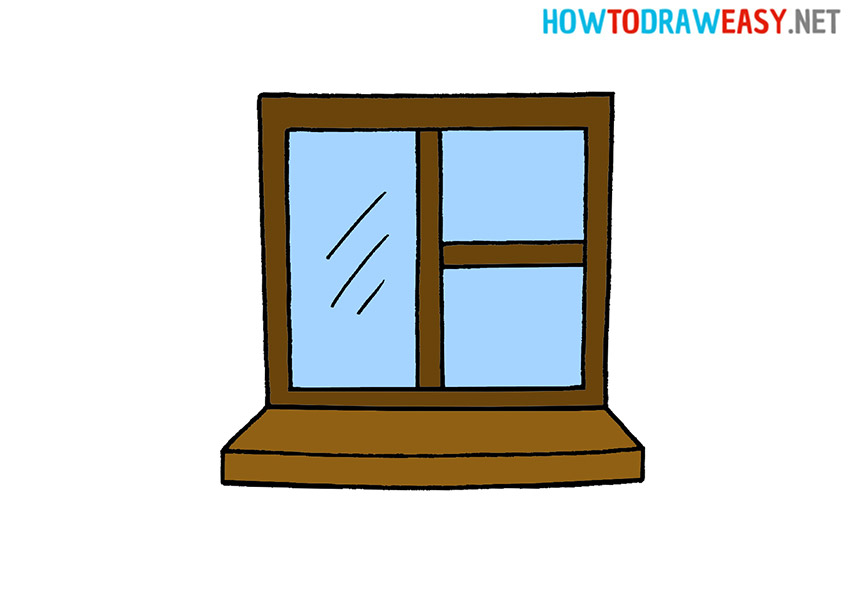 how to draw a window