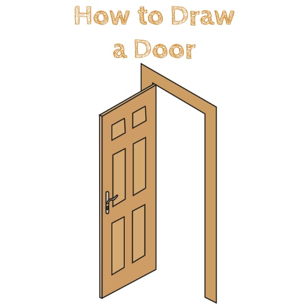How to Draw a Door Easy