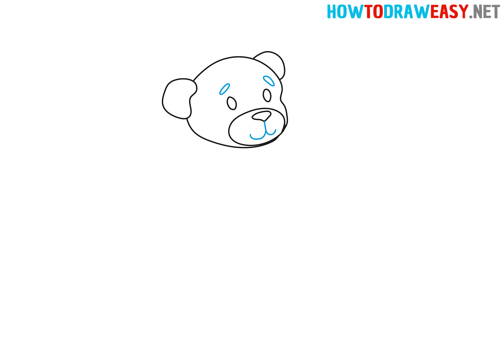Easy Drawing Teddy Bear