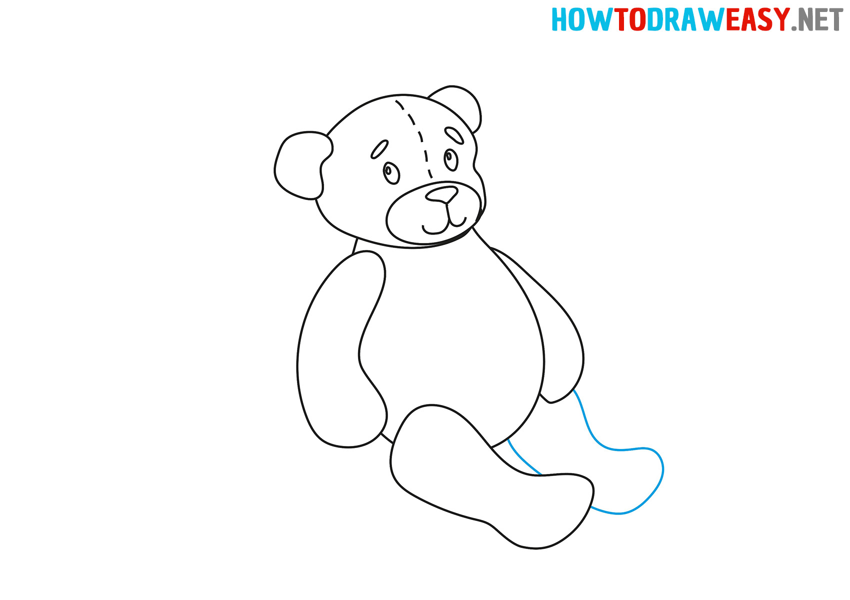 Teddy Bear How to Draw