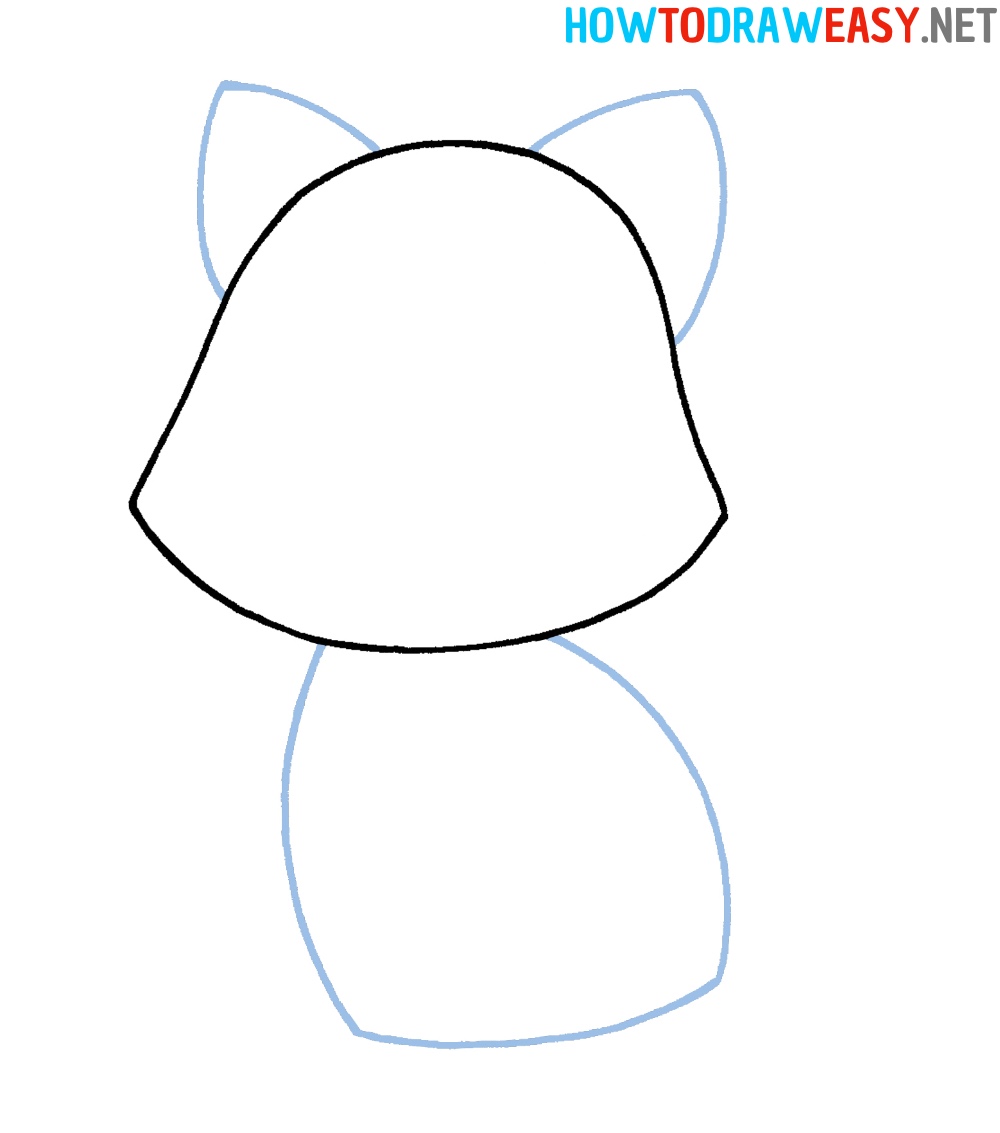 Cat Ears Drawing