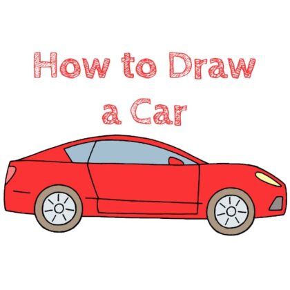 Car How to Draw for Kids