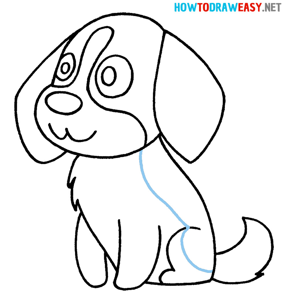 How to Draw a Puppy Easy