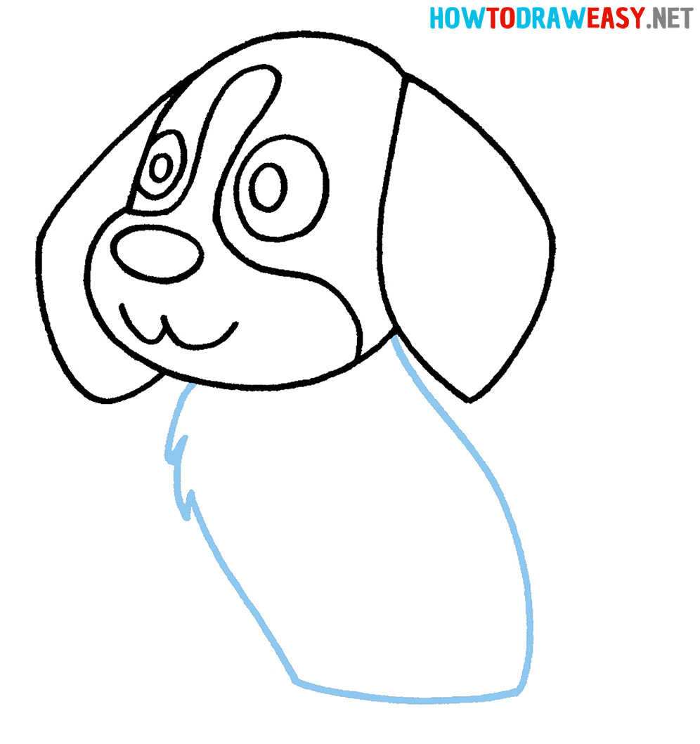 How to Draw a Step by Step Puppy
