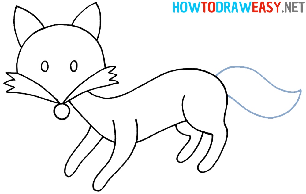 How to Draw an Easy Fox
