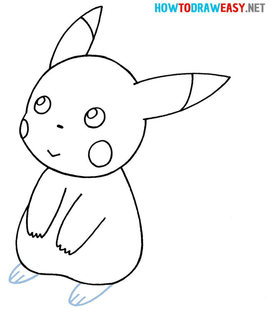 Pikachu Cute Drawing