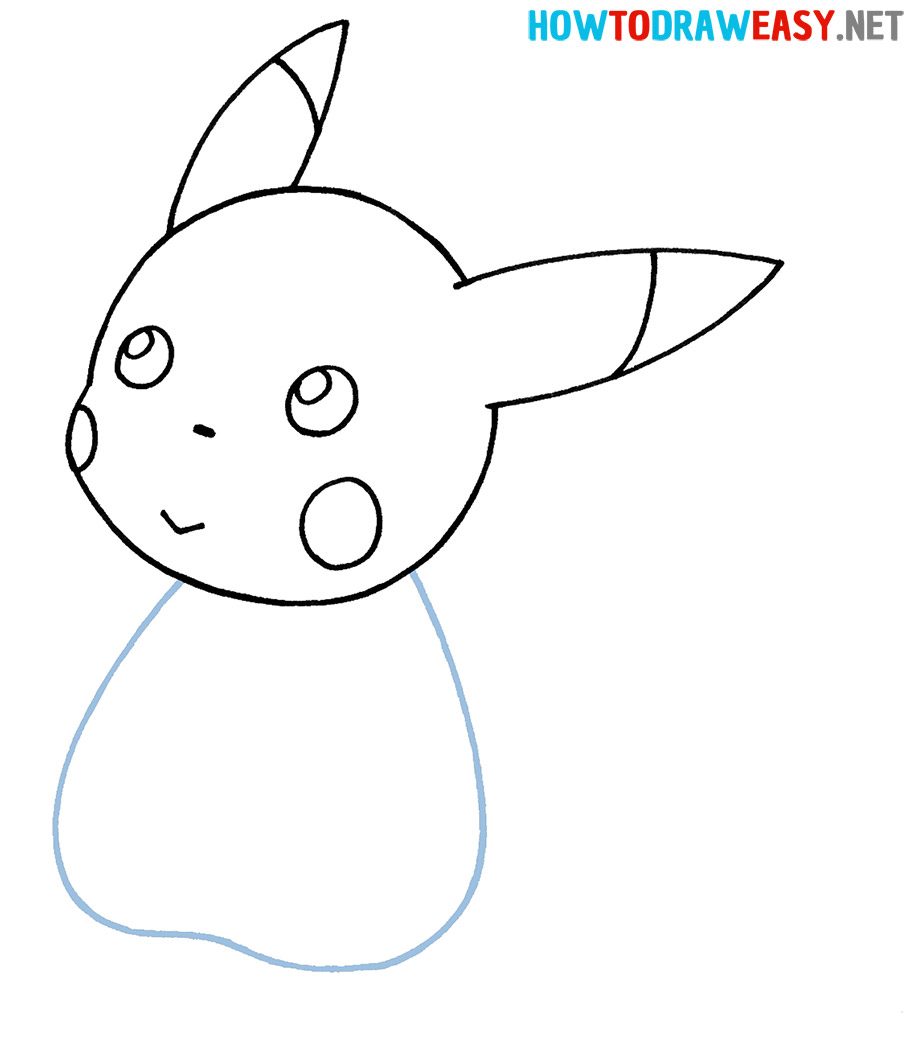 Pikachu Drawing Guide