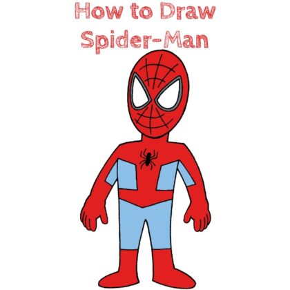 Spider-Man Drawing for Kids
