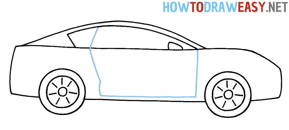 Step by Step Car Drawing