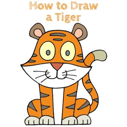 Tiger How to Draw
