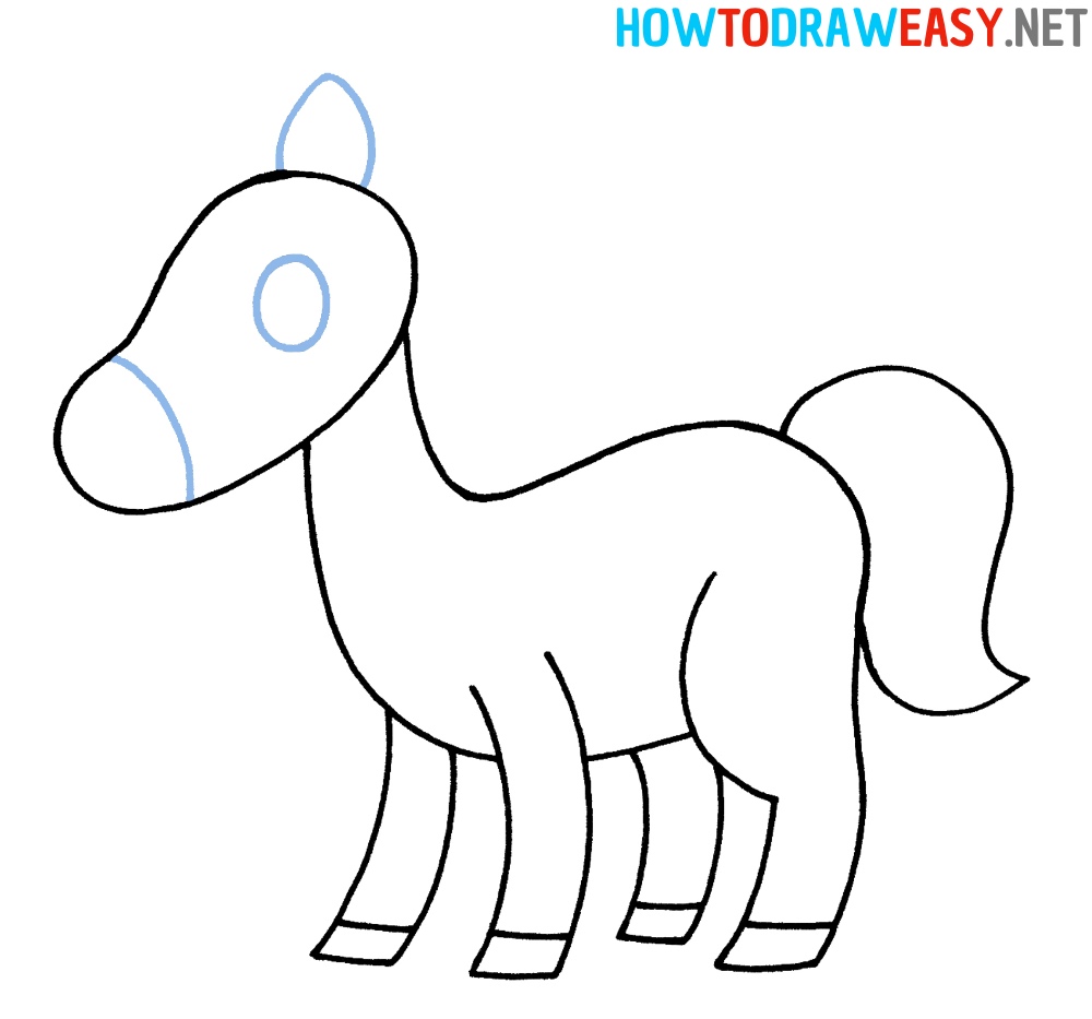 Unicorn Easy Drawing
