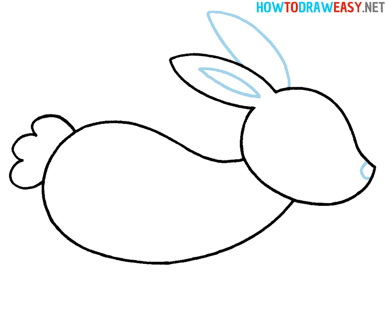 Bunny Easy Drawing for Beginners