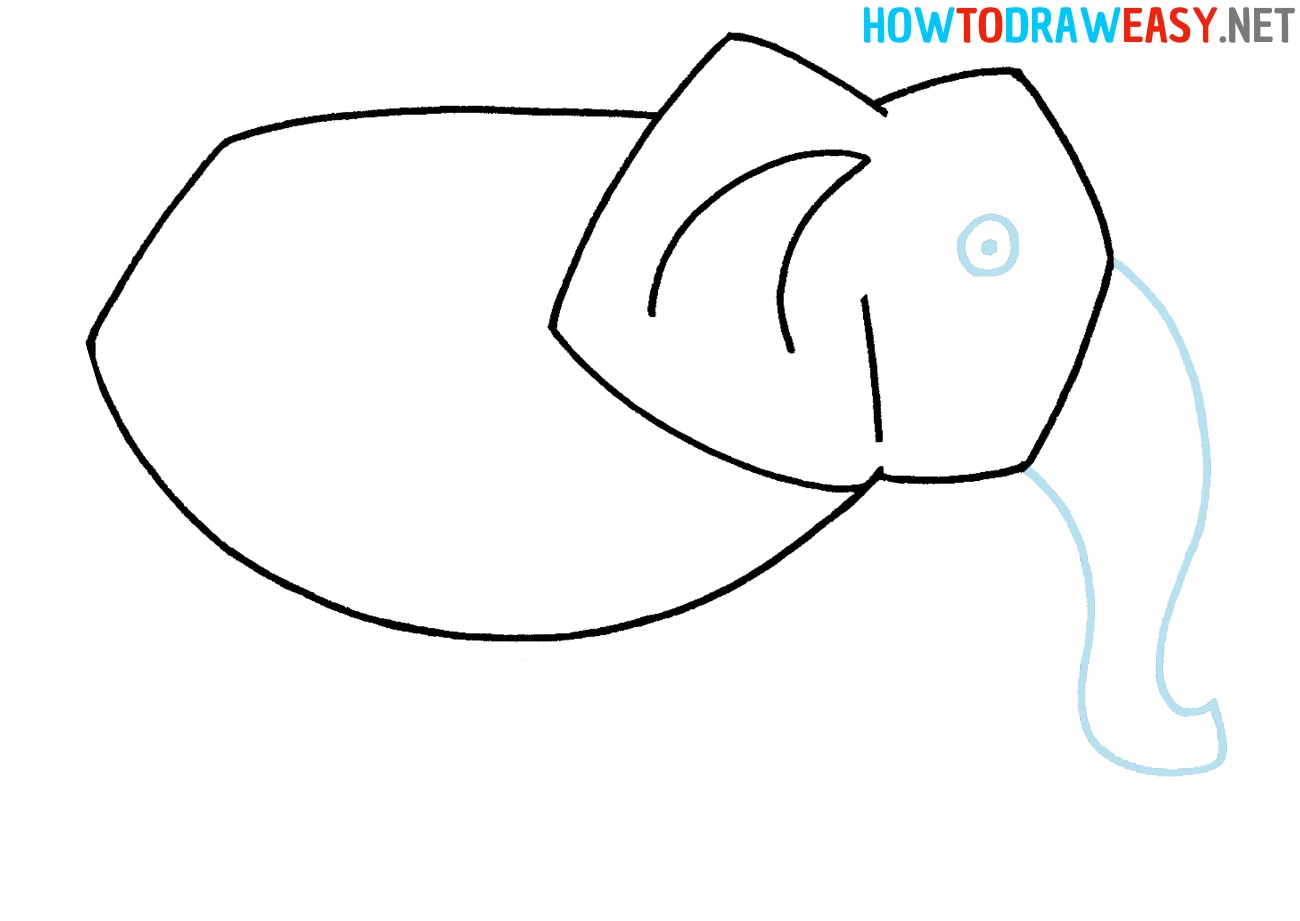 Elephant How to Sketch