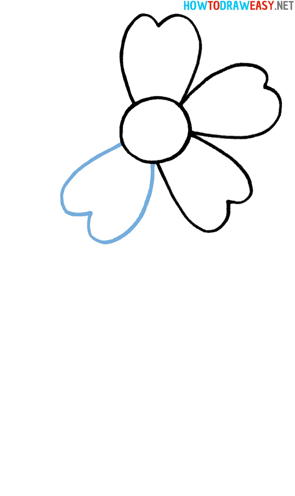 Flower Easy Sketch