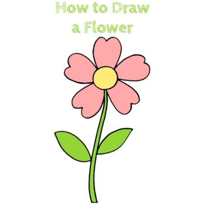 Flower How to Draw