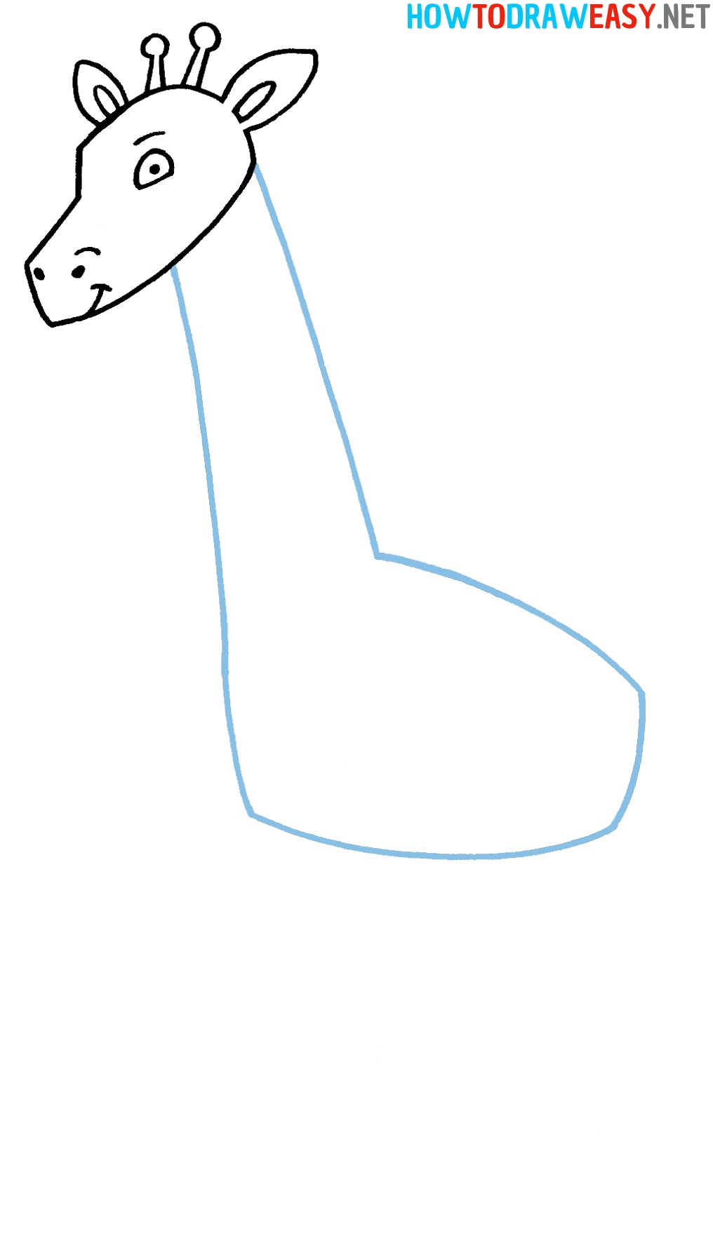 Giraffe How to Sketch