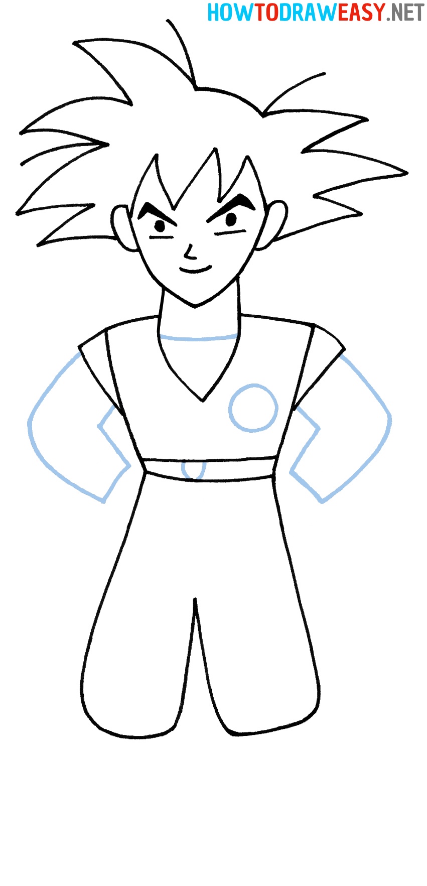 Goku Sketching