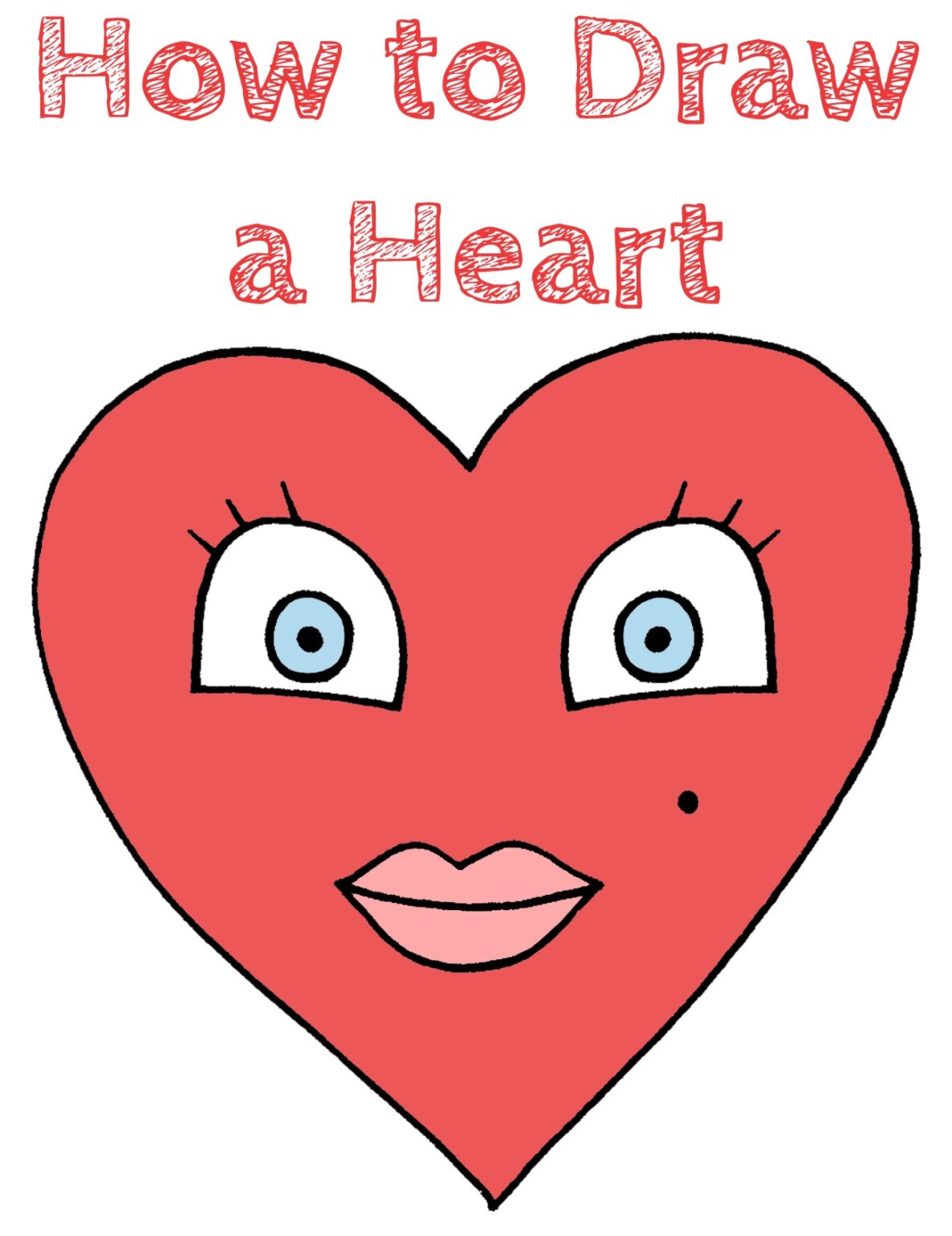 How to Draw a Heart How to Draw Easy