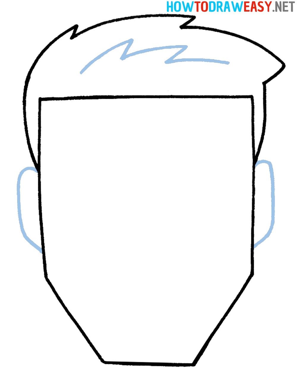 How to Draw Easy Head