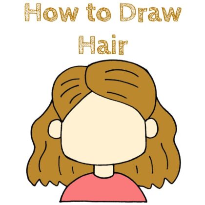 How to Draw Hair for Beginners