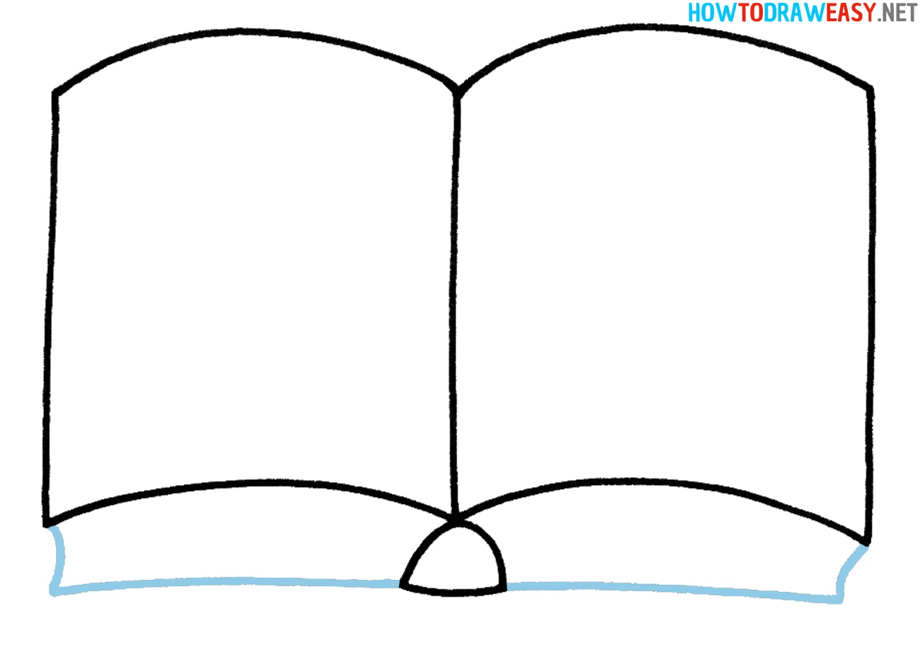How to Draw a Book Easy
