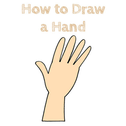 How to Draw a Hand for Kids
