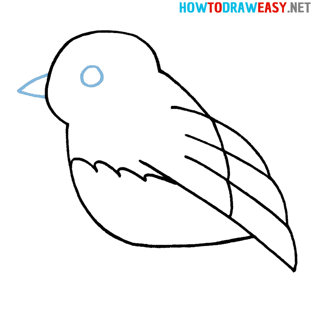 How to Draw a Simple Bird