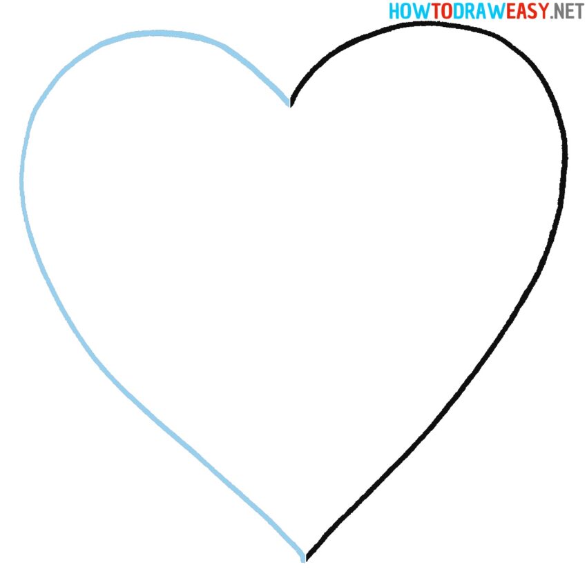 How to Draw a Heart How to Draw Easy
