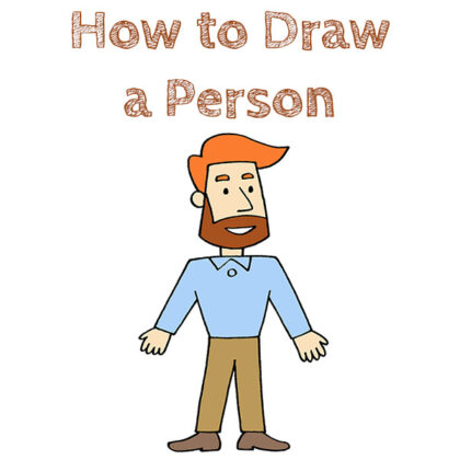 How to Draw an Easy Person