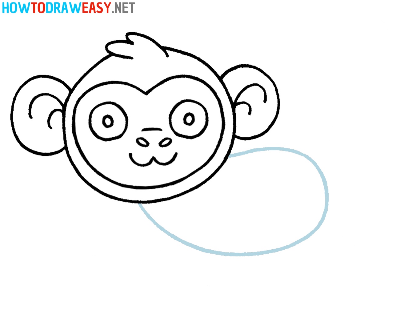 Monkey Body Drawing