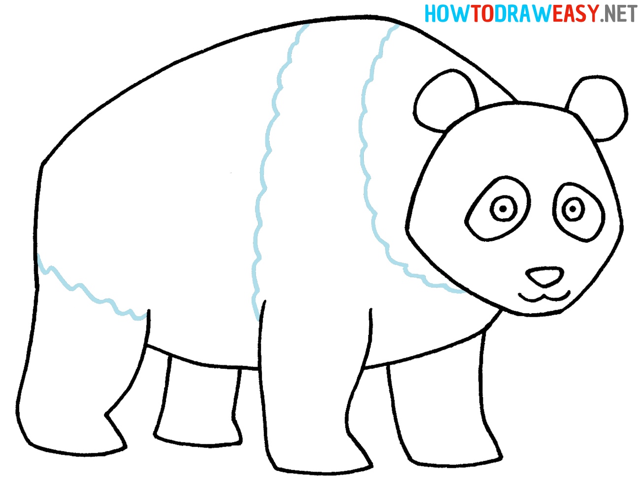 Panda Bear How to Draw