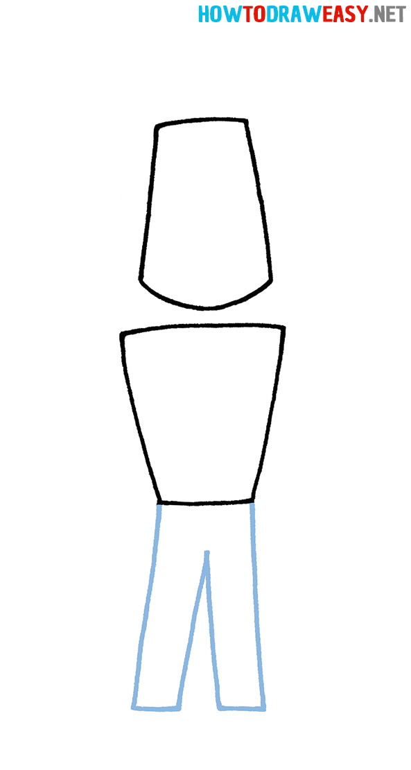 Person Legs Drawing
