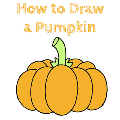 Pumpkin How to Draw